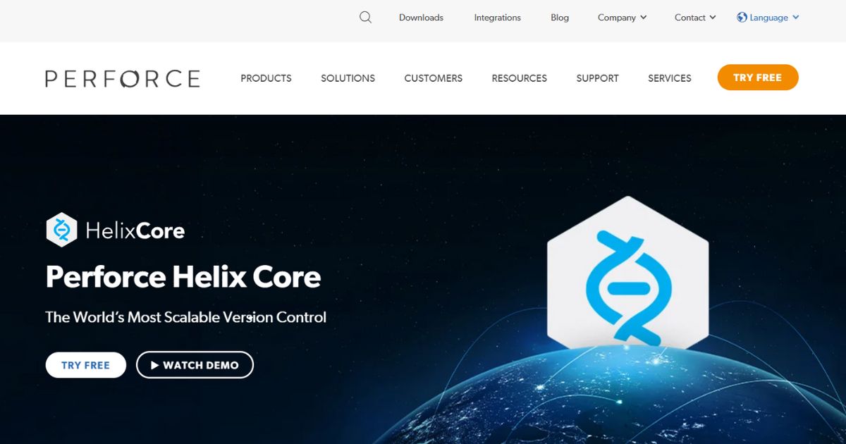 Perforce Helix Core - một loại version control system phổ biến