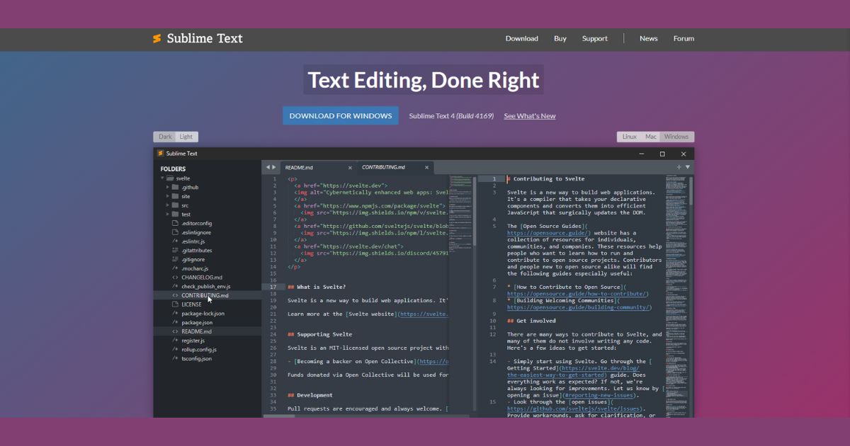 Phần mềm Sublime Text dành cho Python Developer